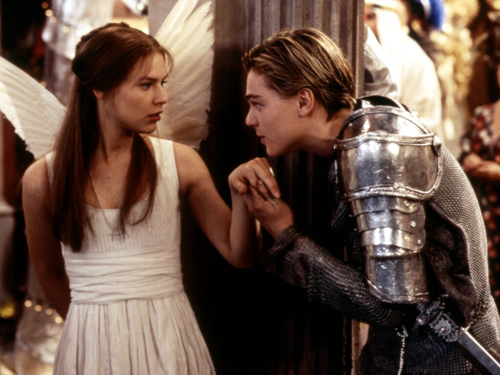 Romeo + Julieta película en pareja